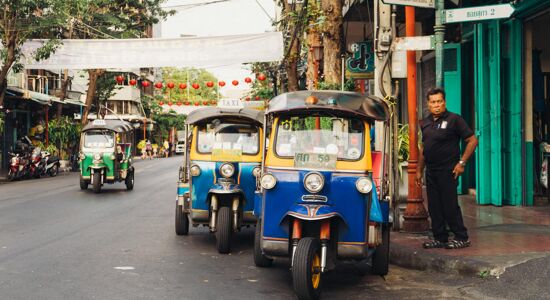 Bangkok Tuk Tuk and the Local